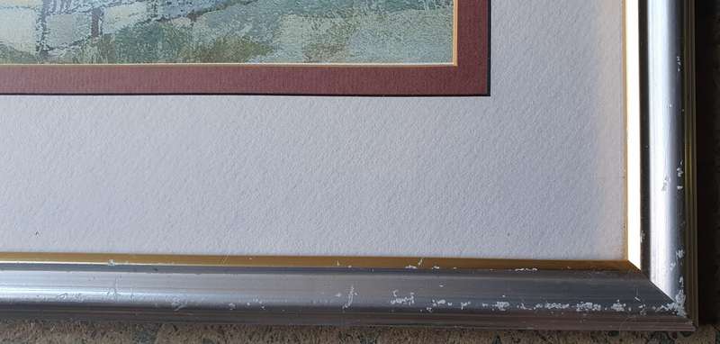 Framed GREGOIRE print as per photos
