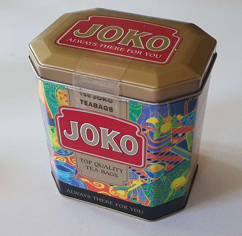 JOKO tea tin as per photos