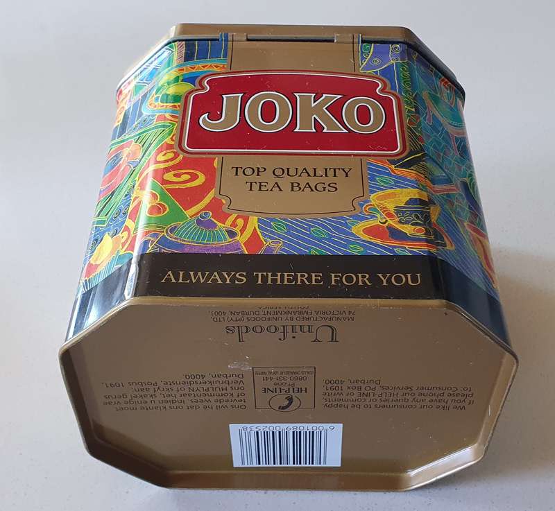 JOKO tea tin as per photos