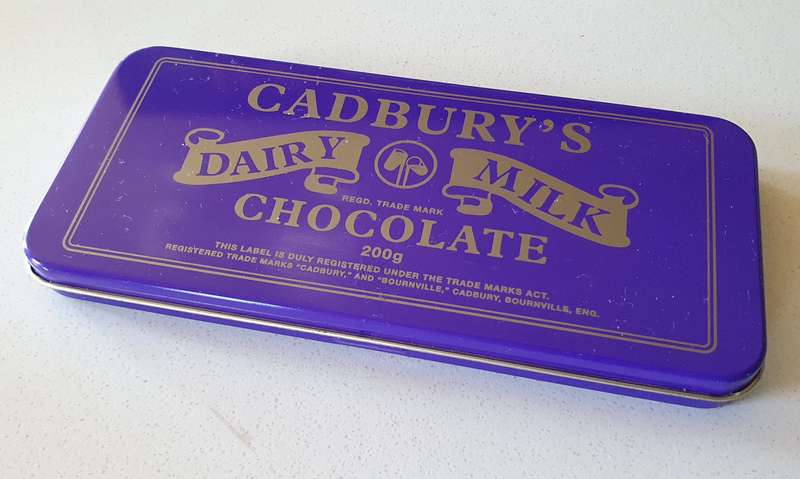 CADBURY'S tin as per photos