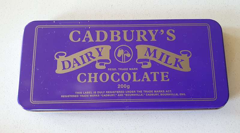 CADBURY'S tin as per photos