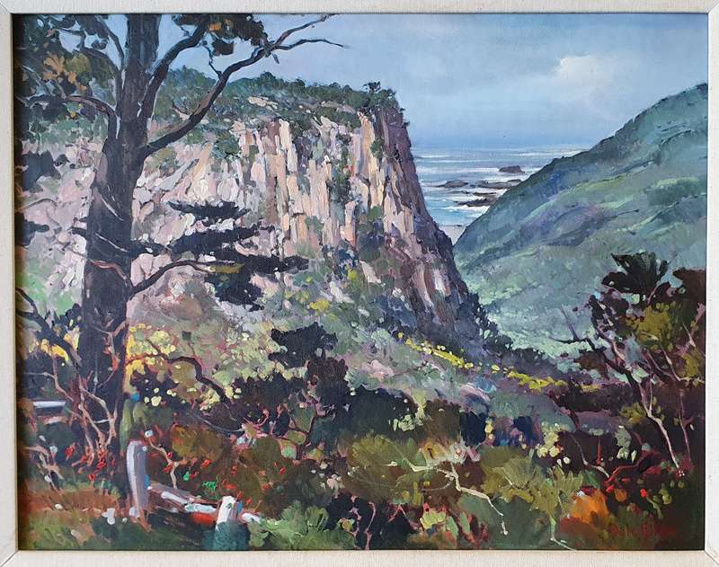 Original oil painting by DALE ELLIOTT