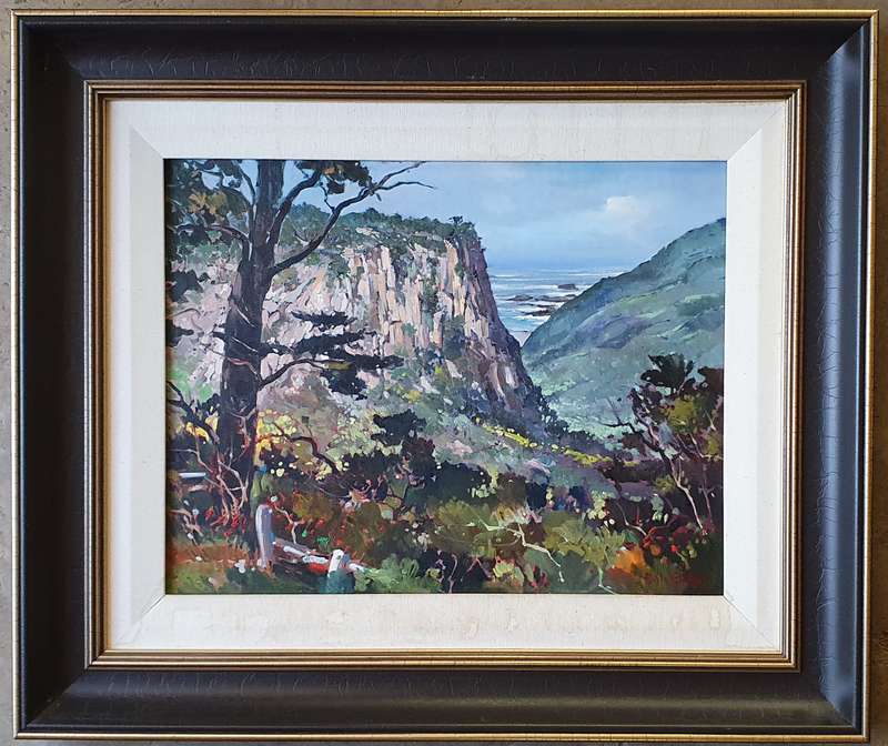 Original oil painting by DALE ELLIOTT
