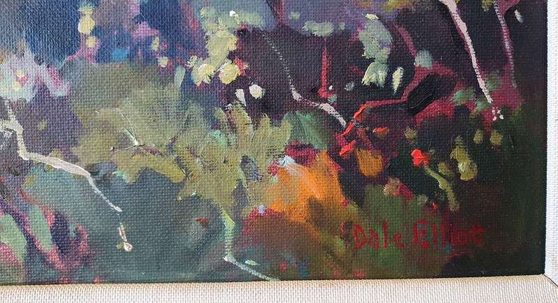 Original oil painting by DALE ELLIOTT
