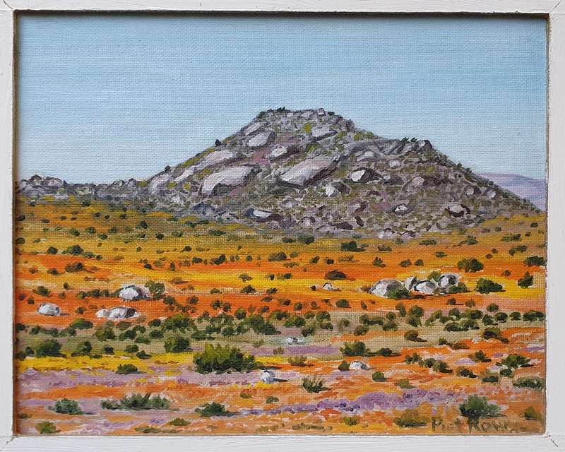Original oil painting by PIET ROUX