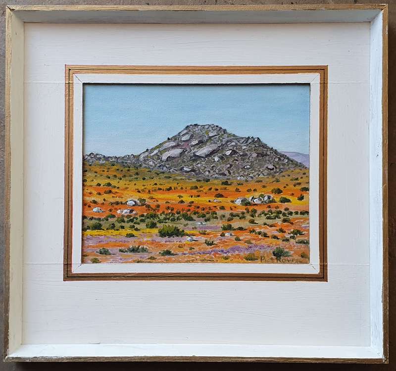 Original oil painting by PIET ROUX