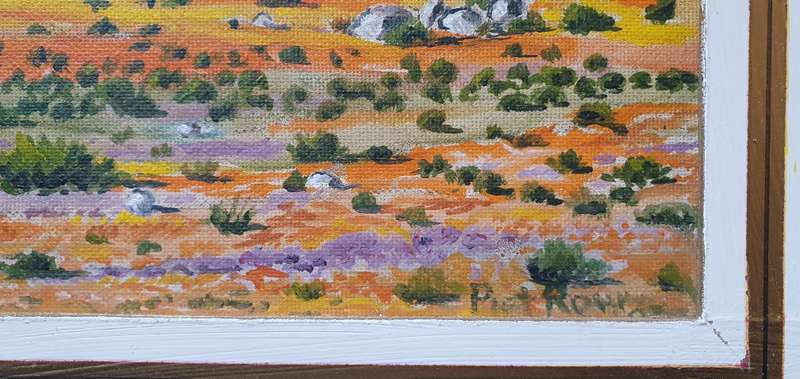 Original oil painting by PIET ROUX
