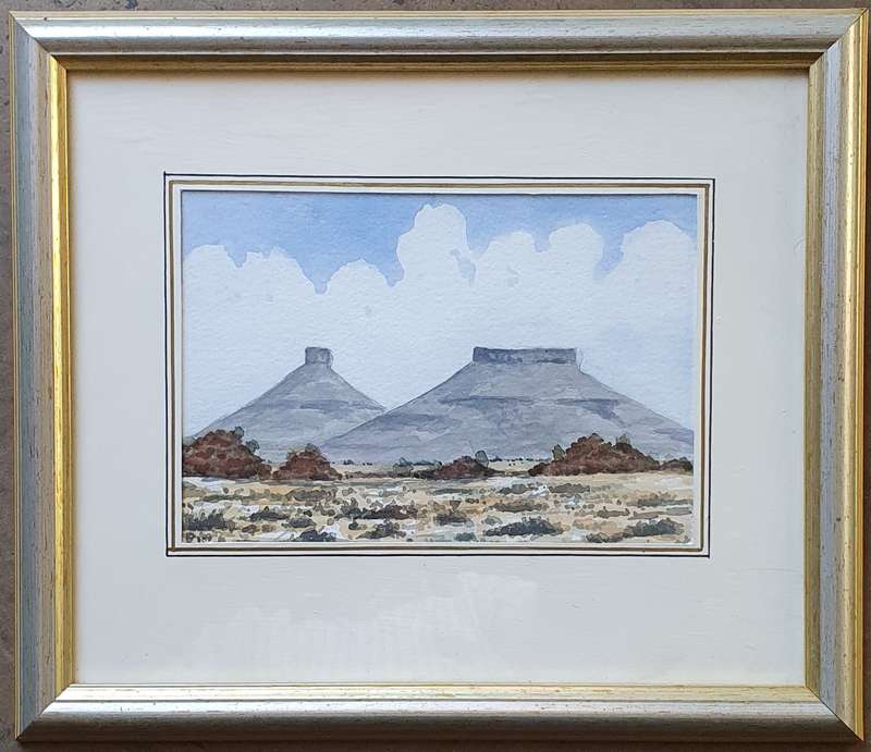 Original watercolour painting by PIET ROUX