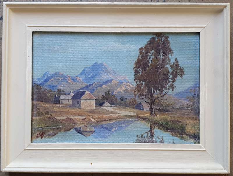Original oil painting by A. Kyle