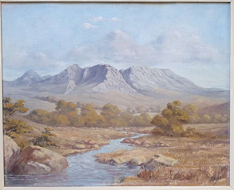 Original oil painting by A. KYLE