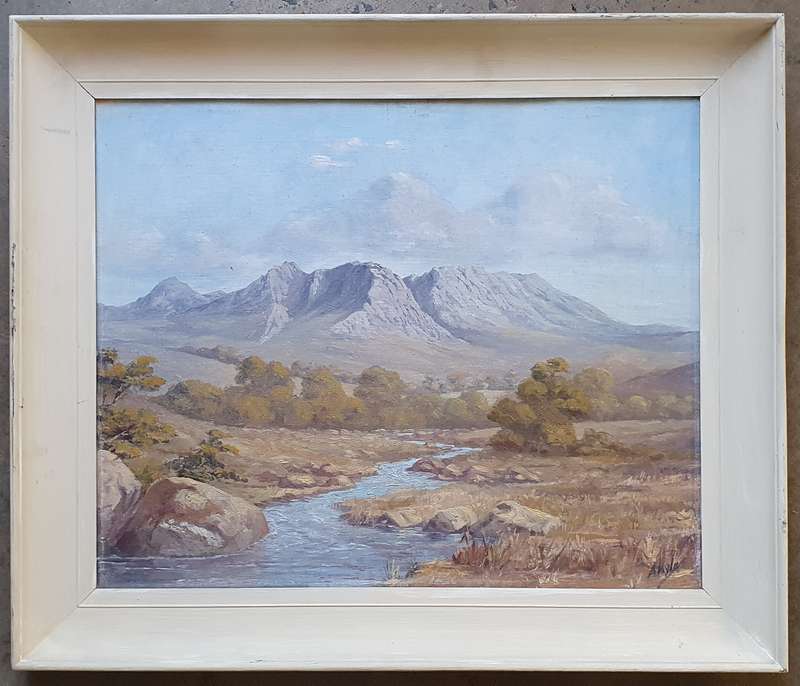 Original oil painting by A. KYLE
