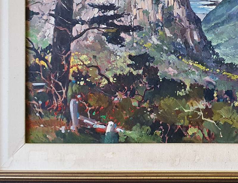 Original oil painting by DALE ELLIOTT