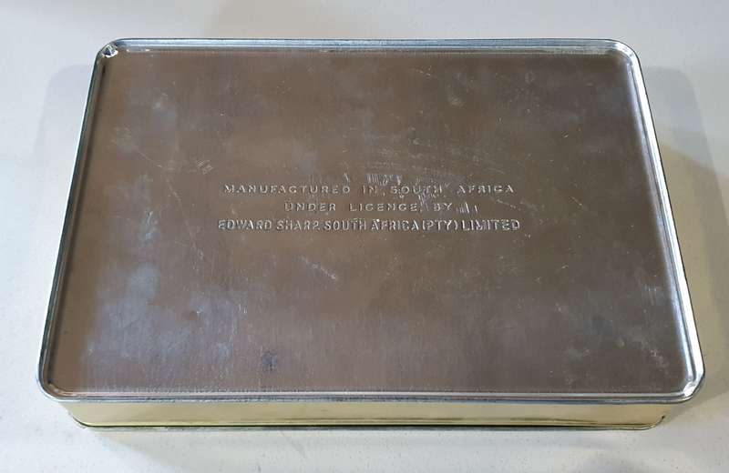 EDWARD SHARP tin as per photos