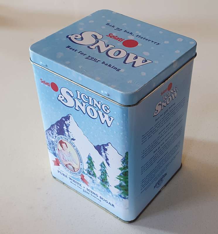 SELATI Icing snow tin as per photos