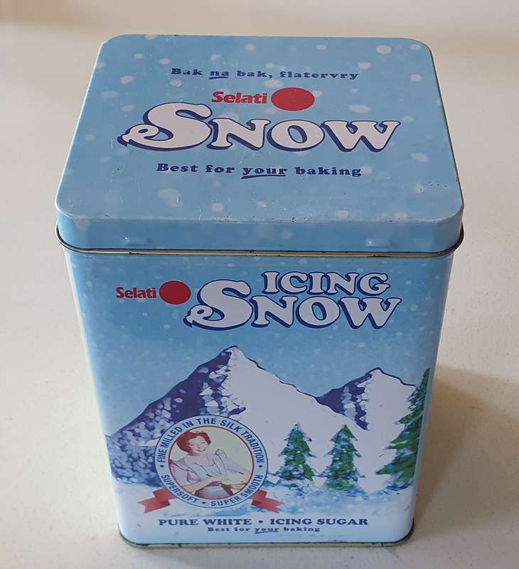 SELATI Icing snow tin as per photos