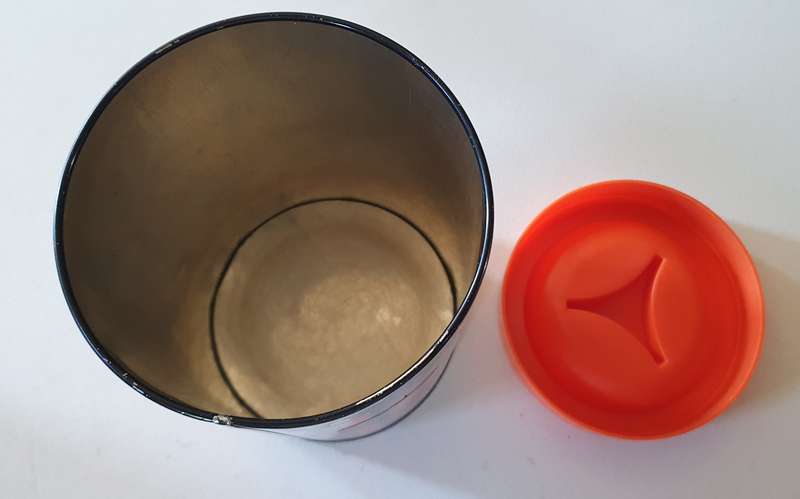 Vintage instant coffee tin as per photos