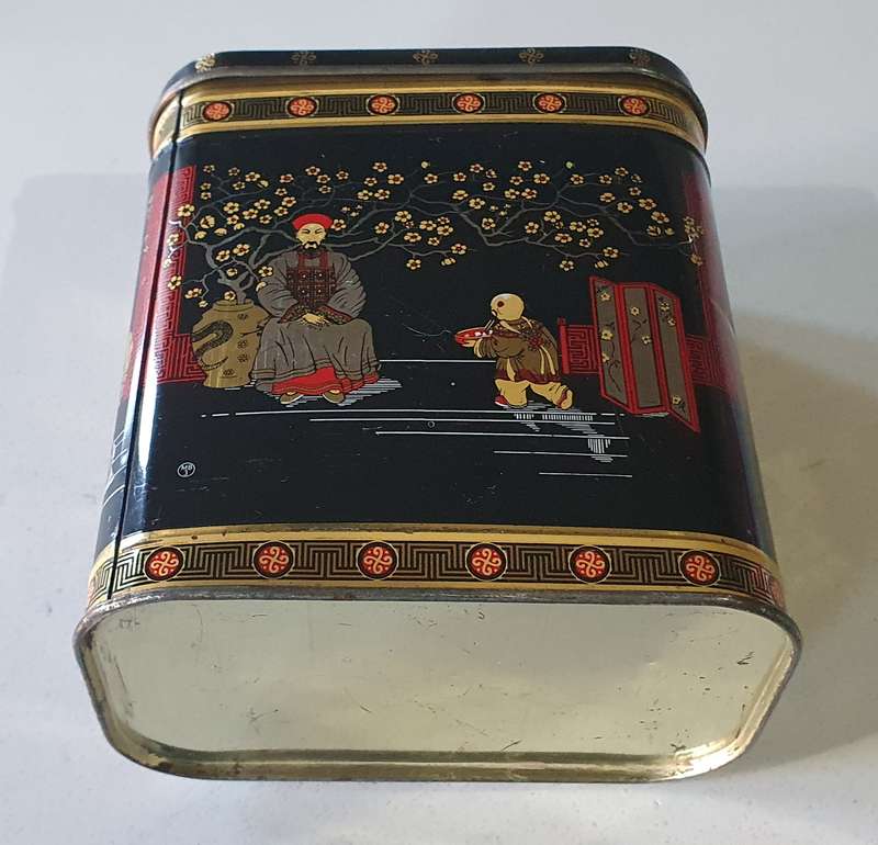 Vintage tea tin as per photos