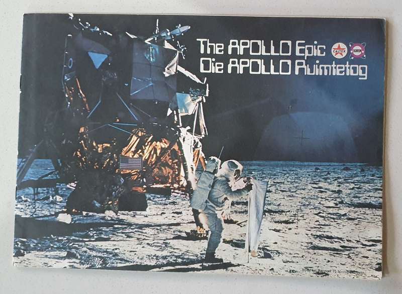 CALTEX 1972 bylae tot Rapport - The Apollo Epic as per photo