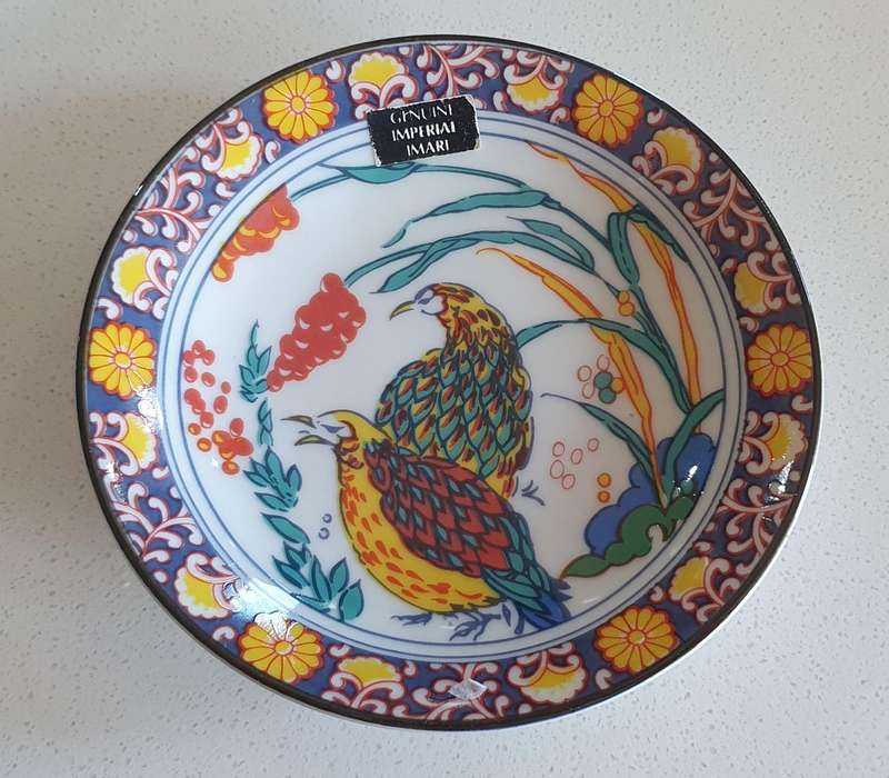 Small Genuine Imperial IMARI display plate as per photo