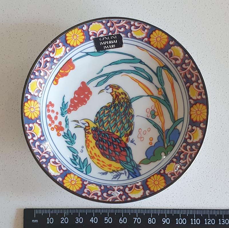 Small Genuine Imperial IMARI display plate as per photo