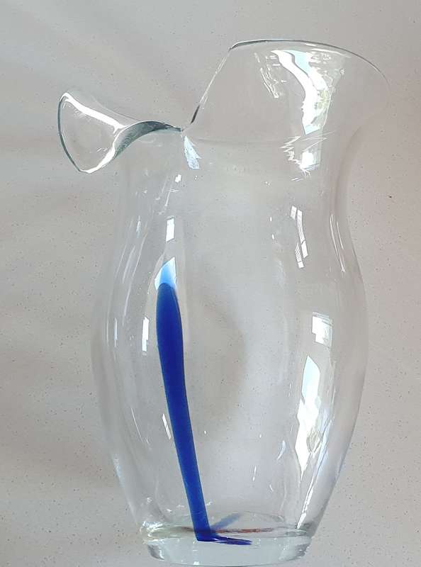 Glass vase as per photo