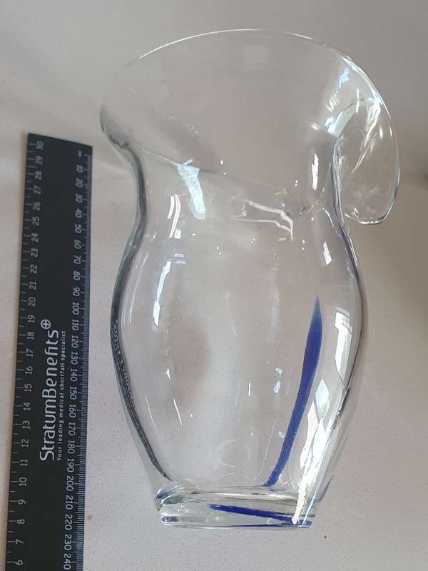 Glass vase as per photo