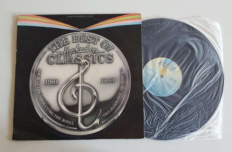 THE BEST OF HOOKED ON CLASSICS 1981-1984 - vintage vinyl LP as per photo
