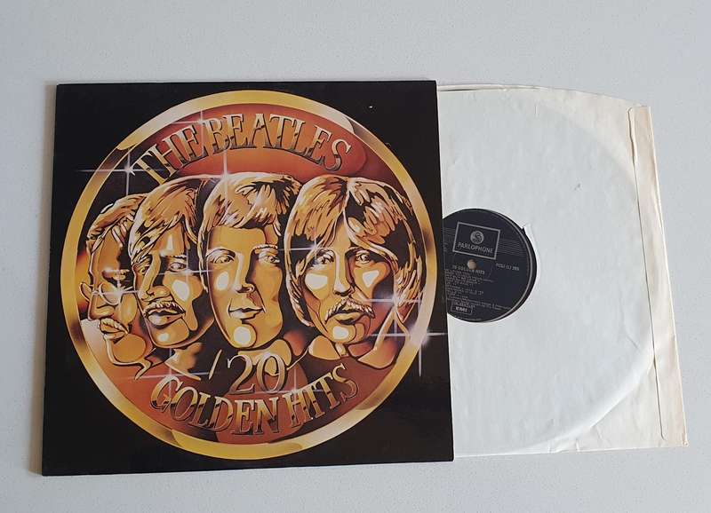 THE BEATLES - 20 Golden Hits - vintage vinyl LP as per photo