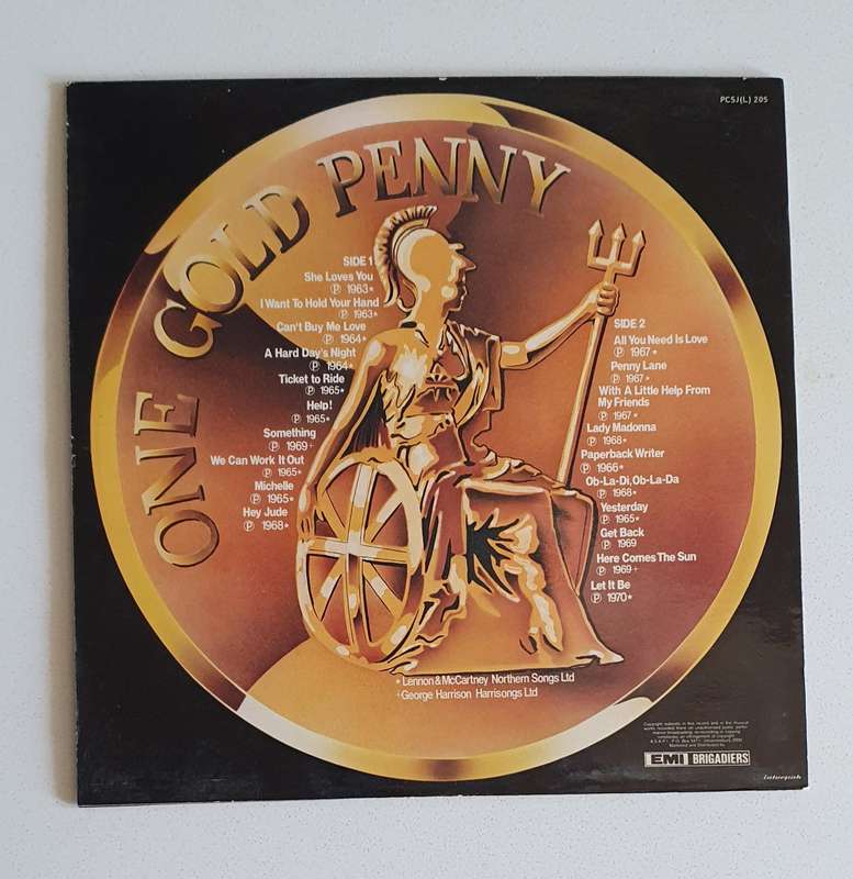 THE BEATLES - 20 Golden Hits - vintage vinyl LP as per photo