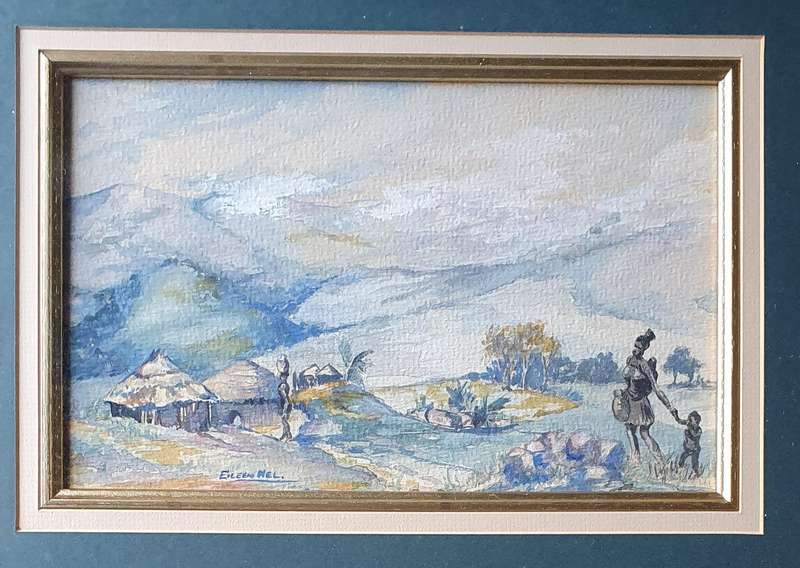 Original water colour painting by EILEEN NEL