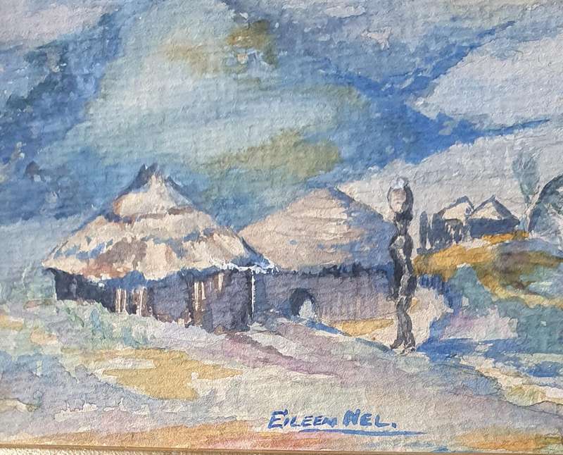 Original water colour painting by EILEEN NEL