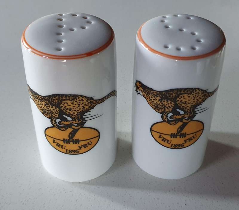 SALT and PEPPER SET - cheetah's as per photo