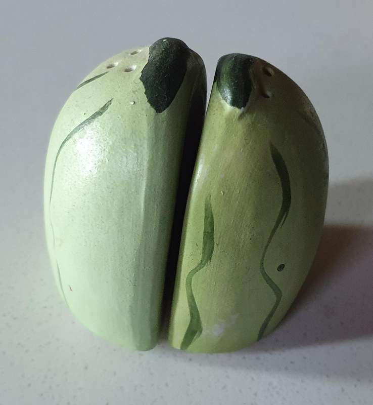 SALT and PEPPER SET - novelty water-lemon as per photo
