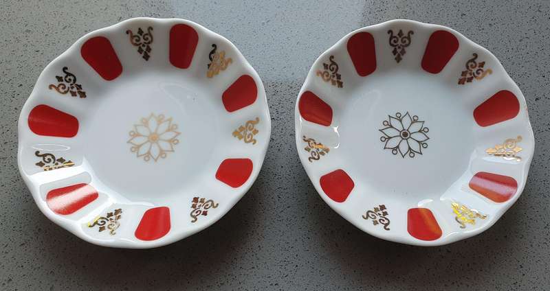 2 PORLAND plates made in Turkey - as per photo