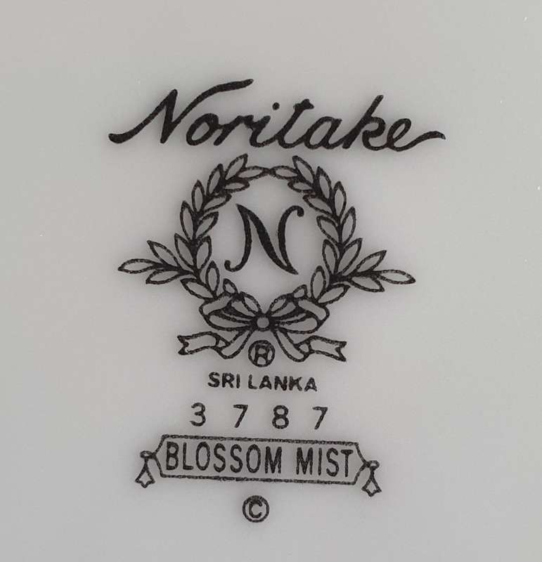NORITAKE BLOSSOM MIST plate as per photos