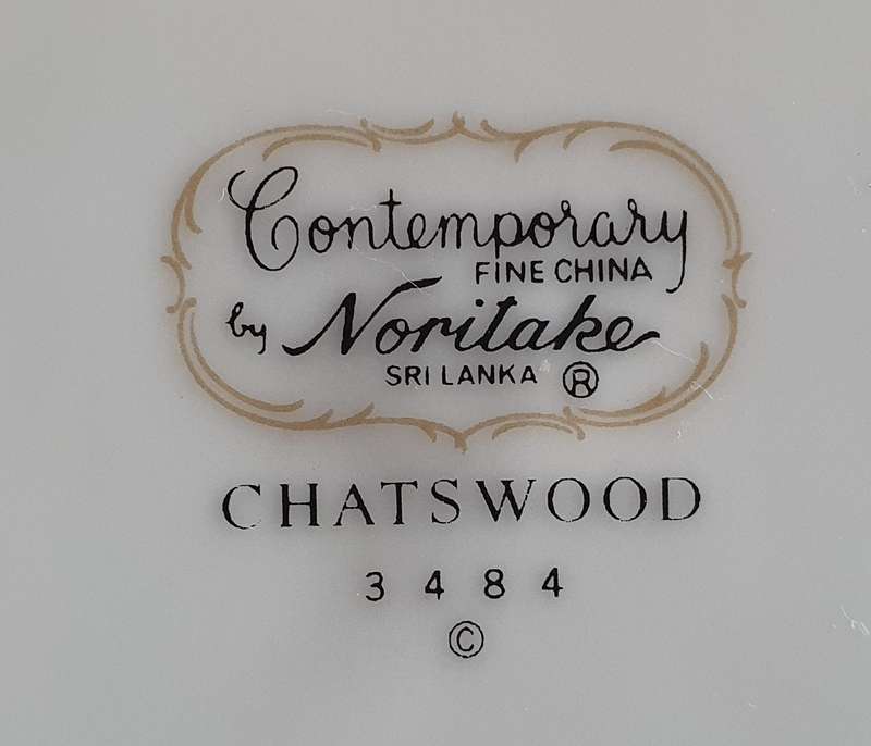 NORITAKE CHATSWOOD plate as per photos
