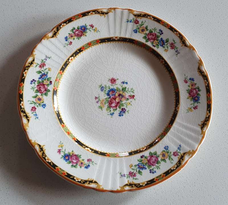 MYOTT Staffordshire England plate as per photos
