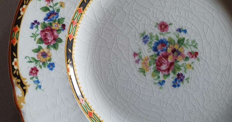 MYOTT Staffordshire England plate as per photos