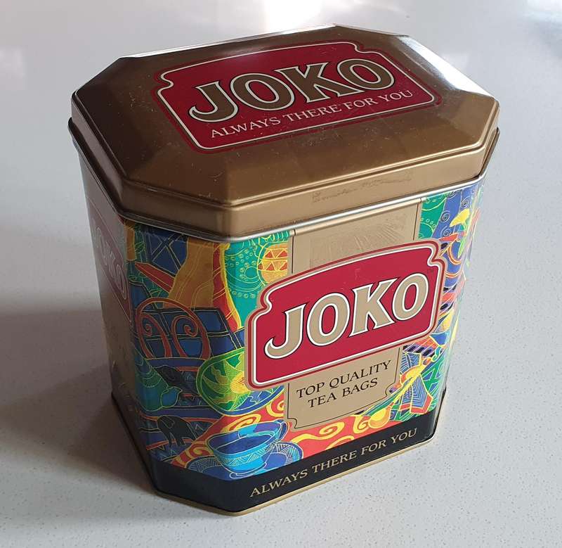 JOKO tea tin as per photos