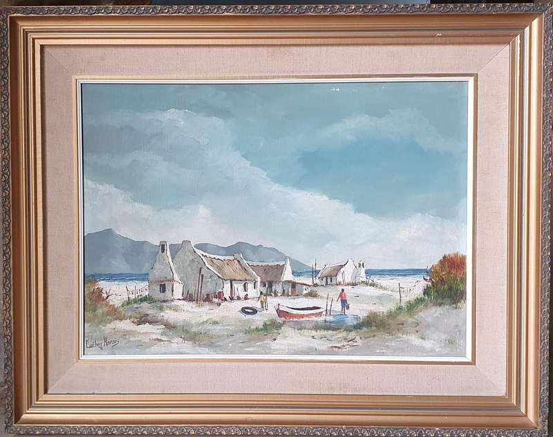LUTHER MARAIS - Original framed oil painting