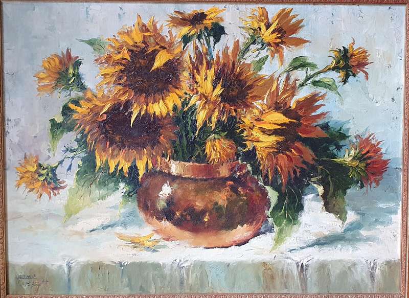 HENNIE GRIESEL - Original framed oil painting