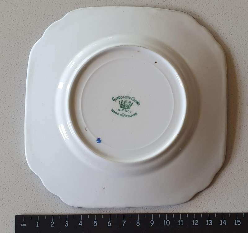 Gladstone China plate - made in England as per photos