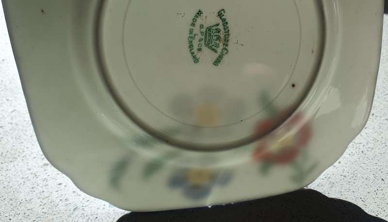Gladstone China plate - made in England as per photos
