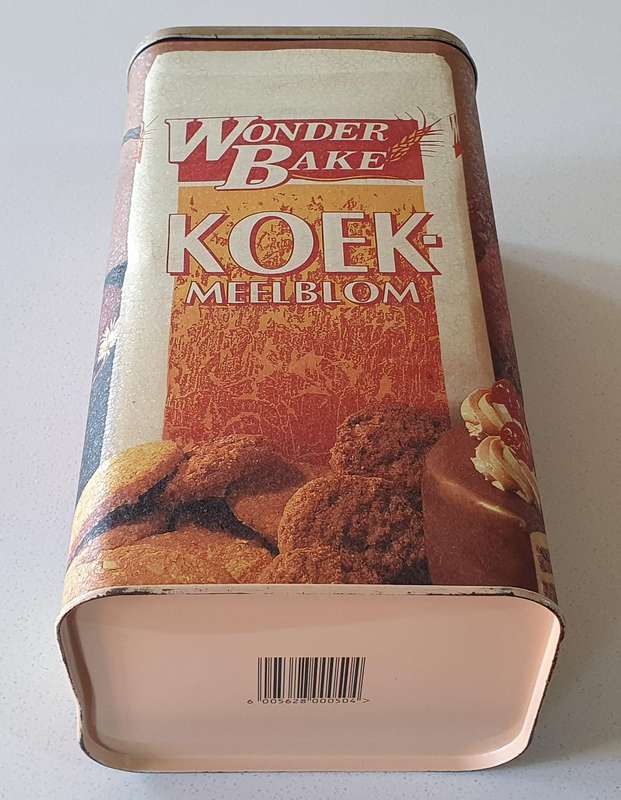 Wonder Bake Cake Flour tin as per photos