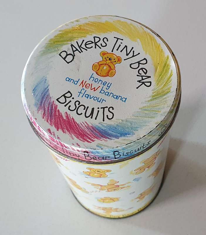 BEAR tin as per photo.