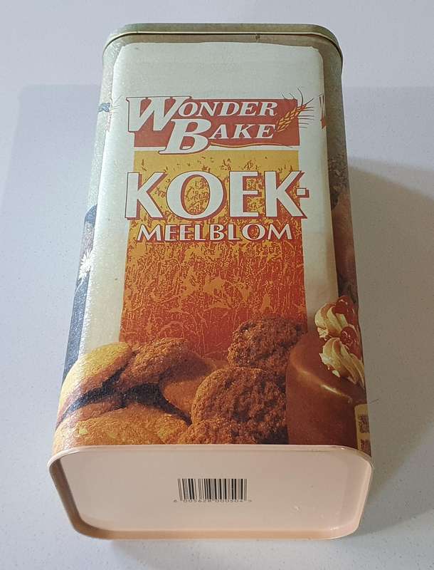 WONDER BAKE tin as per photo.