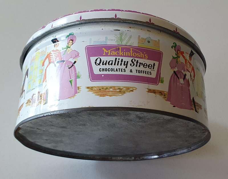 QUALITY STREET tin as per photo.