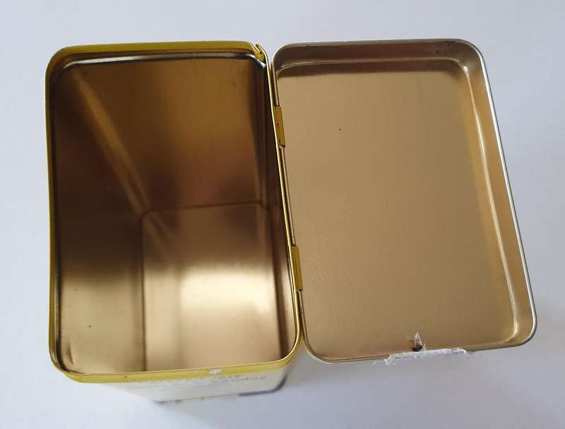 Maizena cornflour tin as per photo.