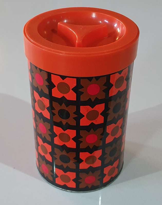 Vintage instant coffee tin as per photos