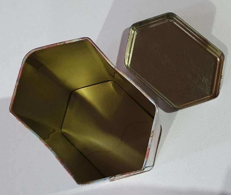 CANDY tin as per photos